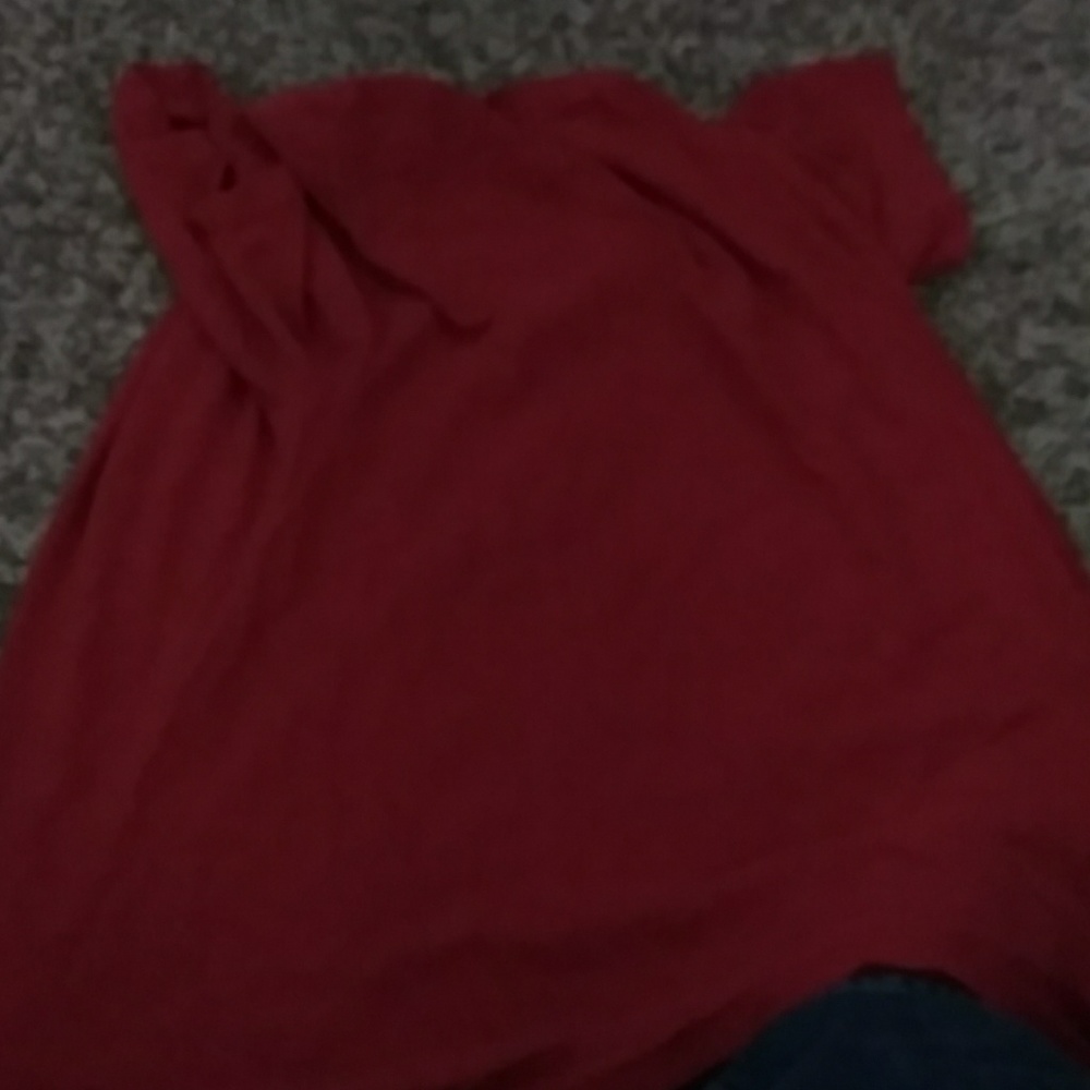 A red shirt